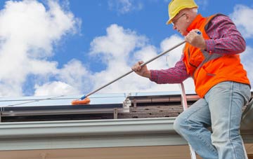 Cwm Nant Gam soft wash roof cleaning