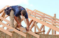 Cwm Nant Gam roof trusses